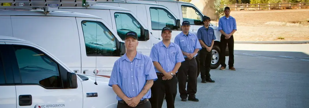 KIC Refrigeration crew ready for Mini Split Repair jobs across Cotati